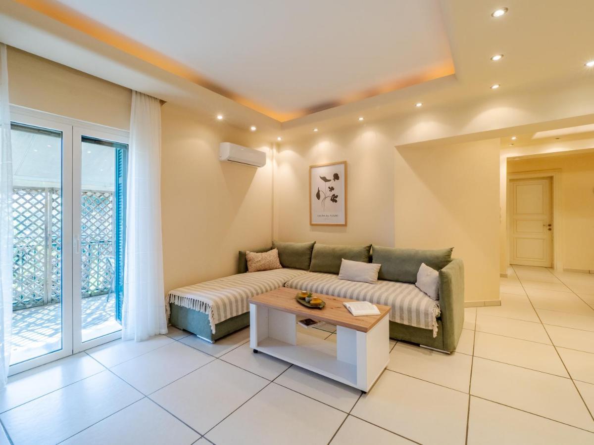 Aura Elegant Apartment Near Garitsa Bay Análipsis Dış mekan fotoğraf
